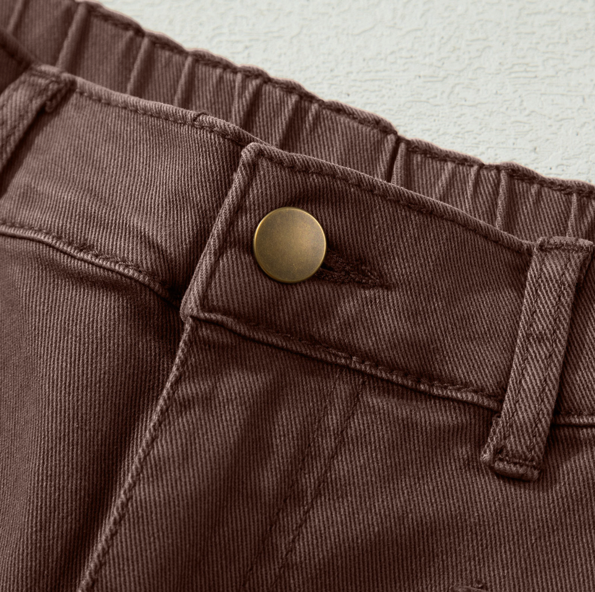 Kori Square Patch Pocket Barrel Jeans