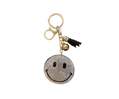Glitzy Rhinestone Keyring