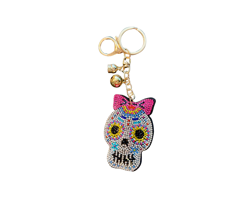 Glitzy Rhinestone Keyring
