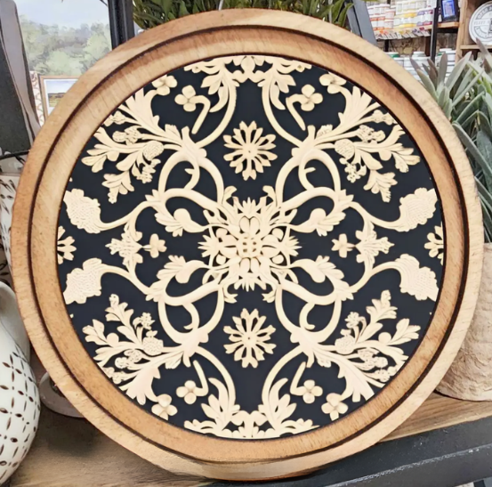 Rococo Navy Decor