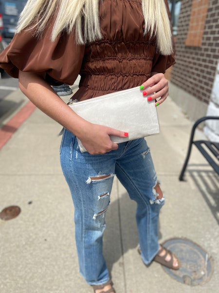 Karina Vegan Leather Large Wristlet & Wallet
