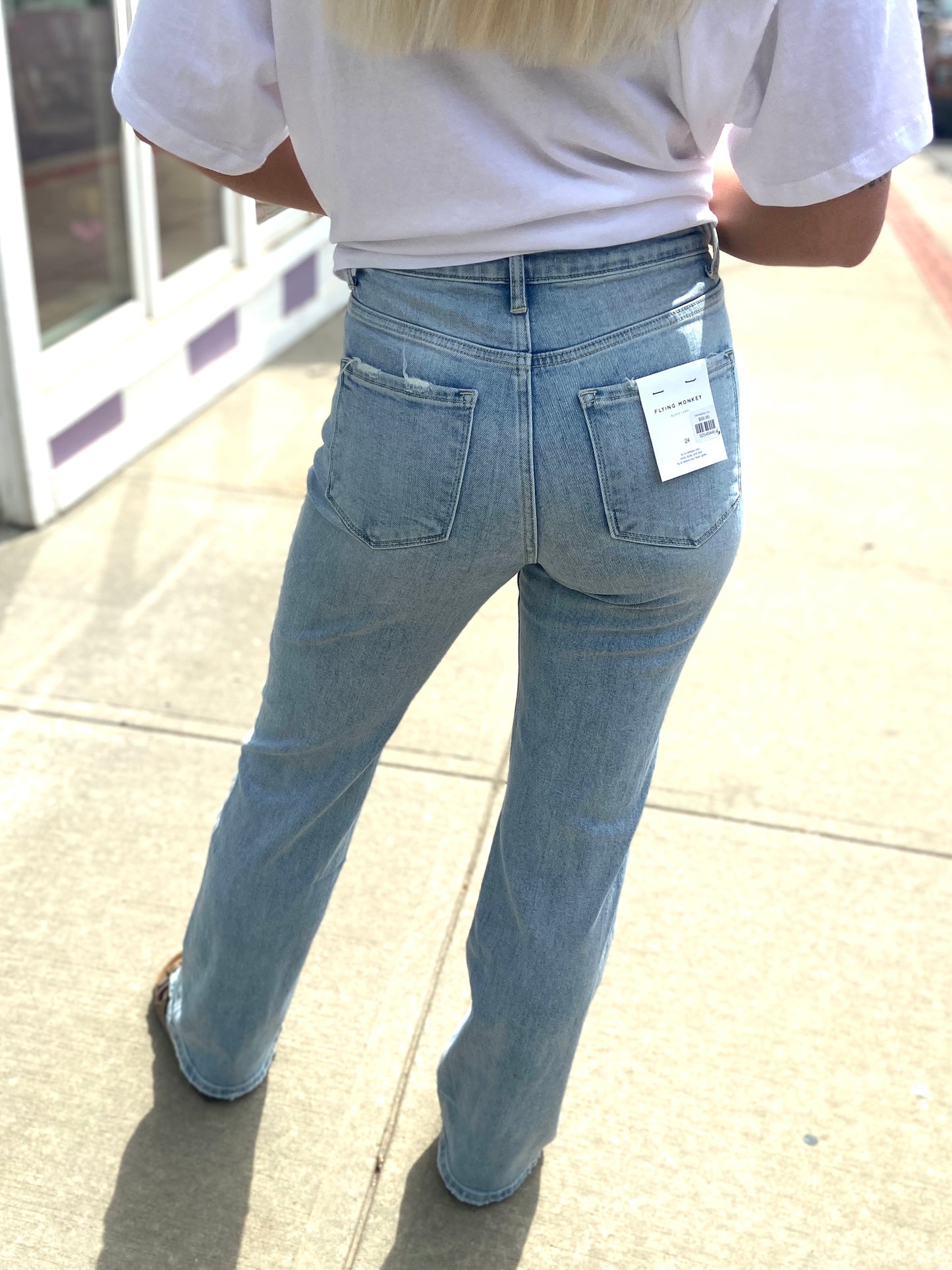 DREAMING HILL 90's VINTAGE FLARE JEANS