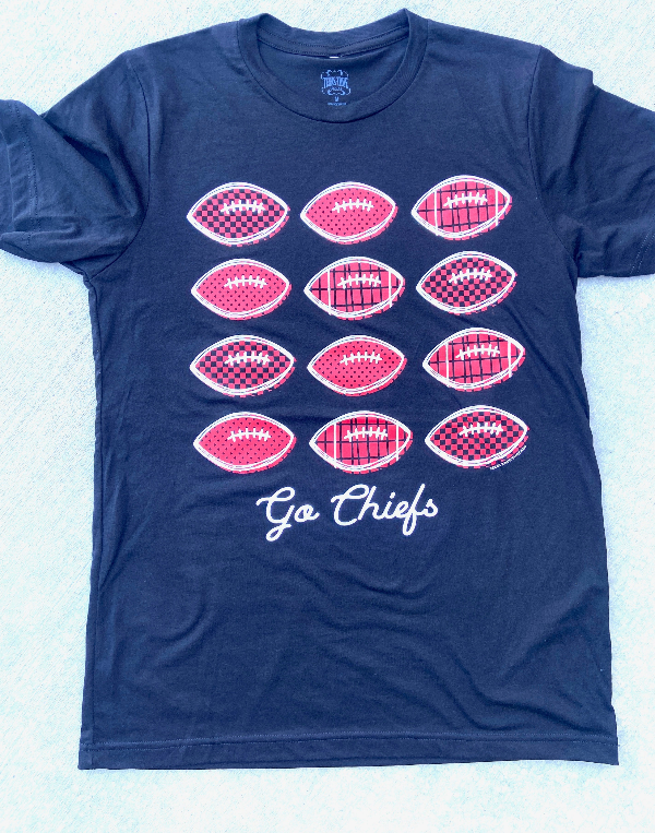 Stacked Footballs Tee