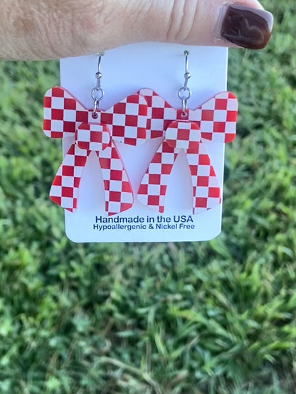 Kansas City Bow Earrings