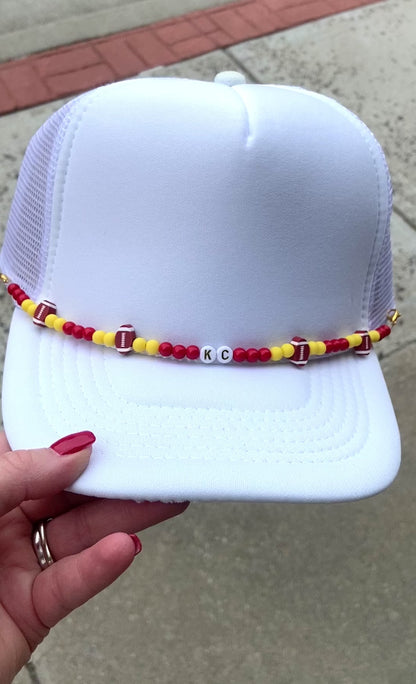 KC Beaded Trucker Hat Chain
