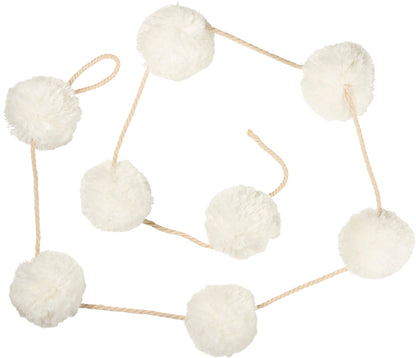 Cream Pom Pom Garland