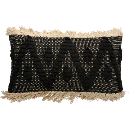 Black Triangles Pillow