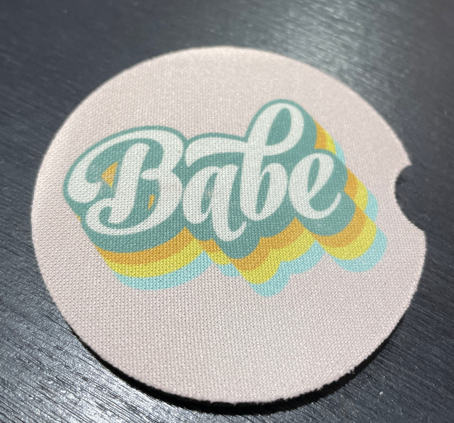 Neoprene Car Coasters