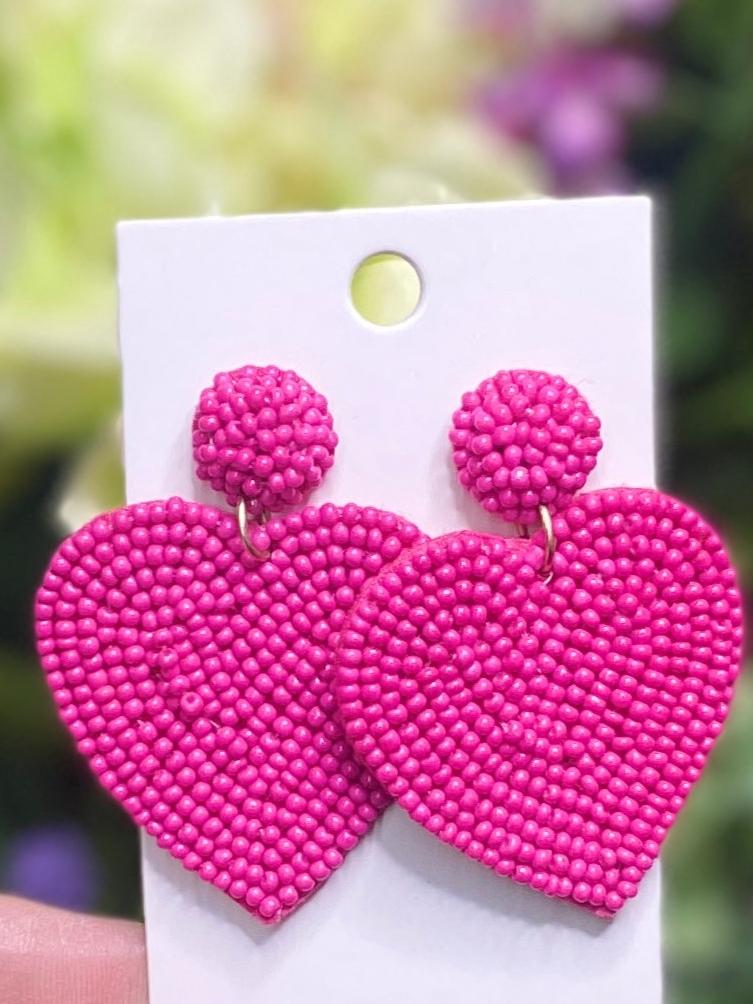 Love Beaded Earrings