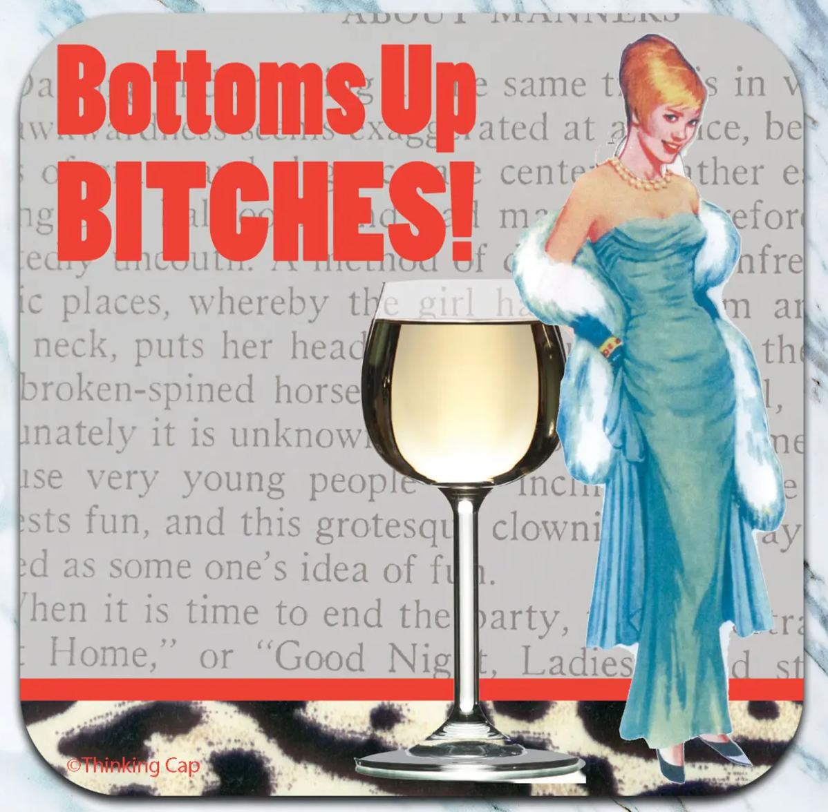 Slightly Inappropriate Neoprene Coasters