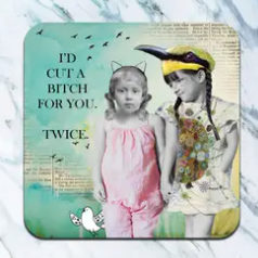 Slightly Inappropriate Neoprene Coasters