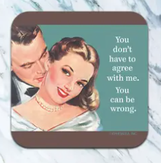 Slightly Inappropriate Neoprene Coasters