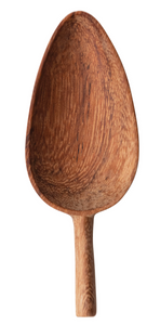 Hand Carved Doussie Wood Scoop