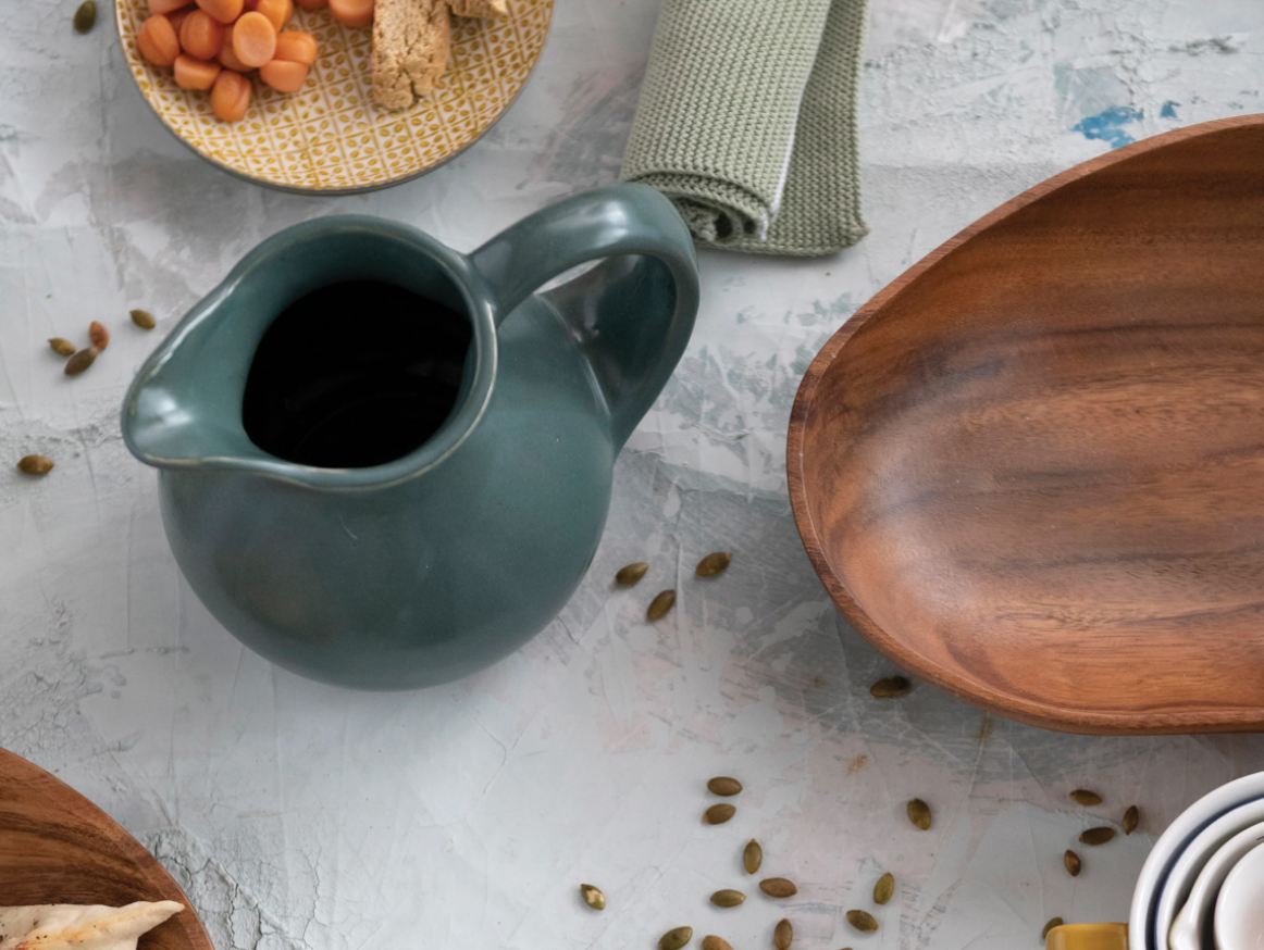 Stoneware Pitcher
