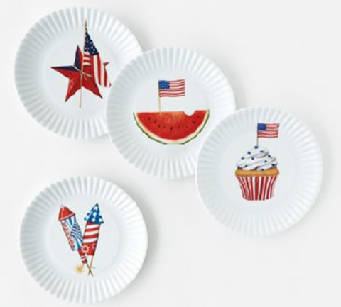 American Holiday "Paper" Plate