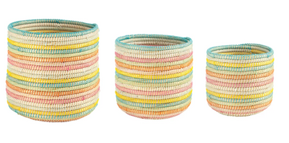 Hand Woven Grass Baskets