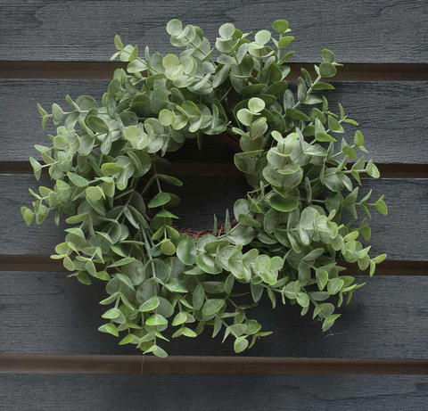 Grey Eucalyptus Mini Wreath