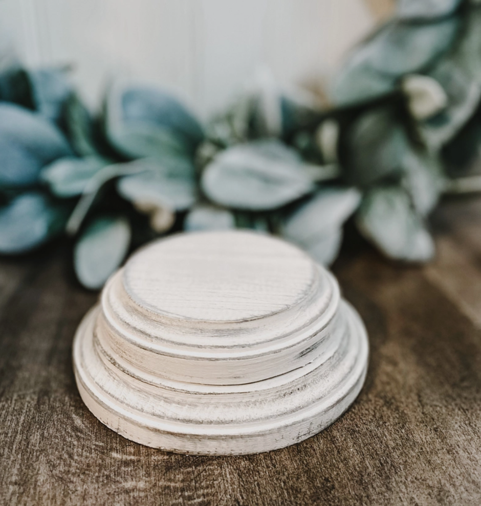 Round Wooden Riser