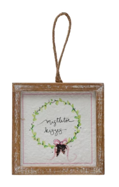 Wood Framed Ornament