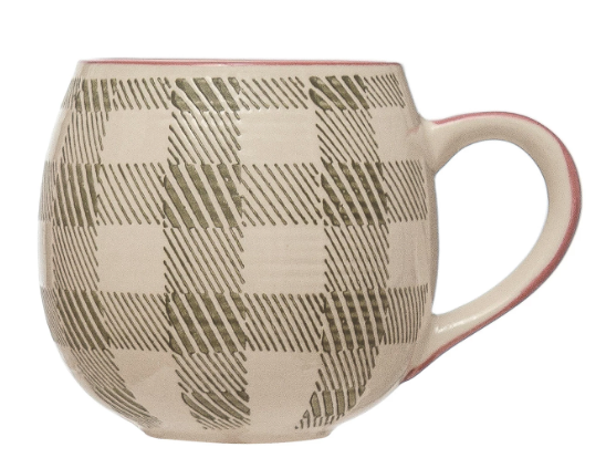 Hand Painted Stoneware Mug