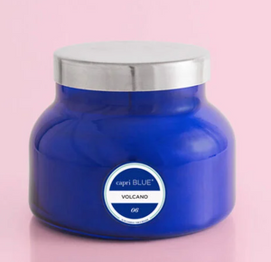 Volcano Blue Signature Jar Candle