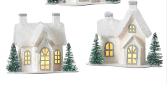 Lighted Village Ornament