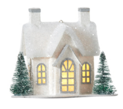 Lighted Village Ornament