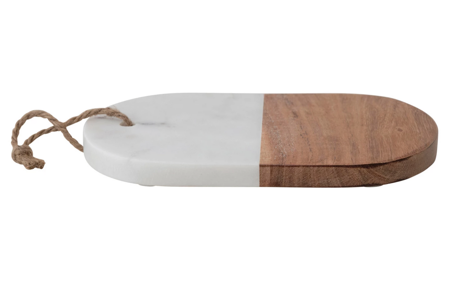 Marble & Acaia Wood Cheese/Cutting Board