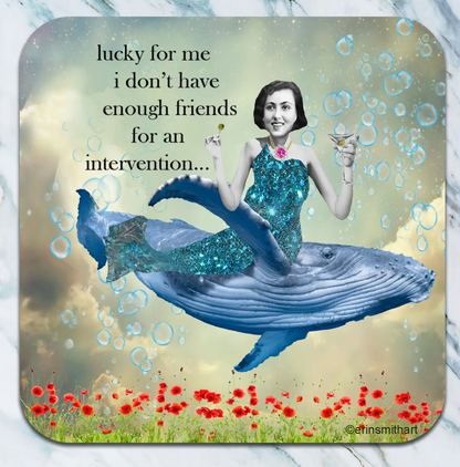 Slightly Inappropriate Neoprene Coasters