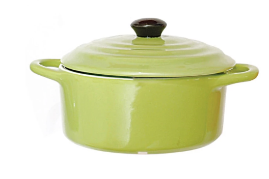 Stoneware Mini Baker with Lid