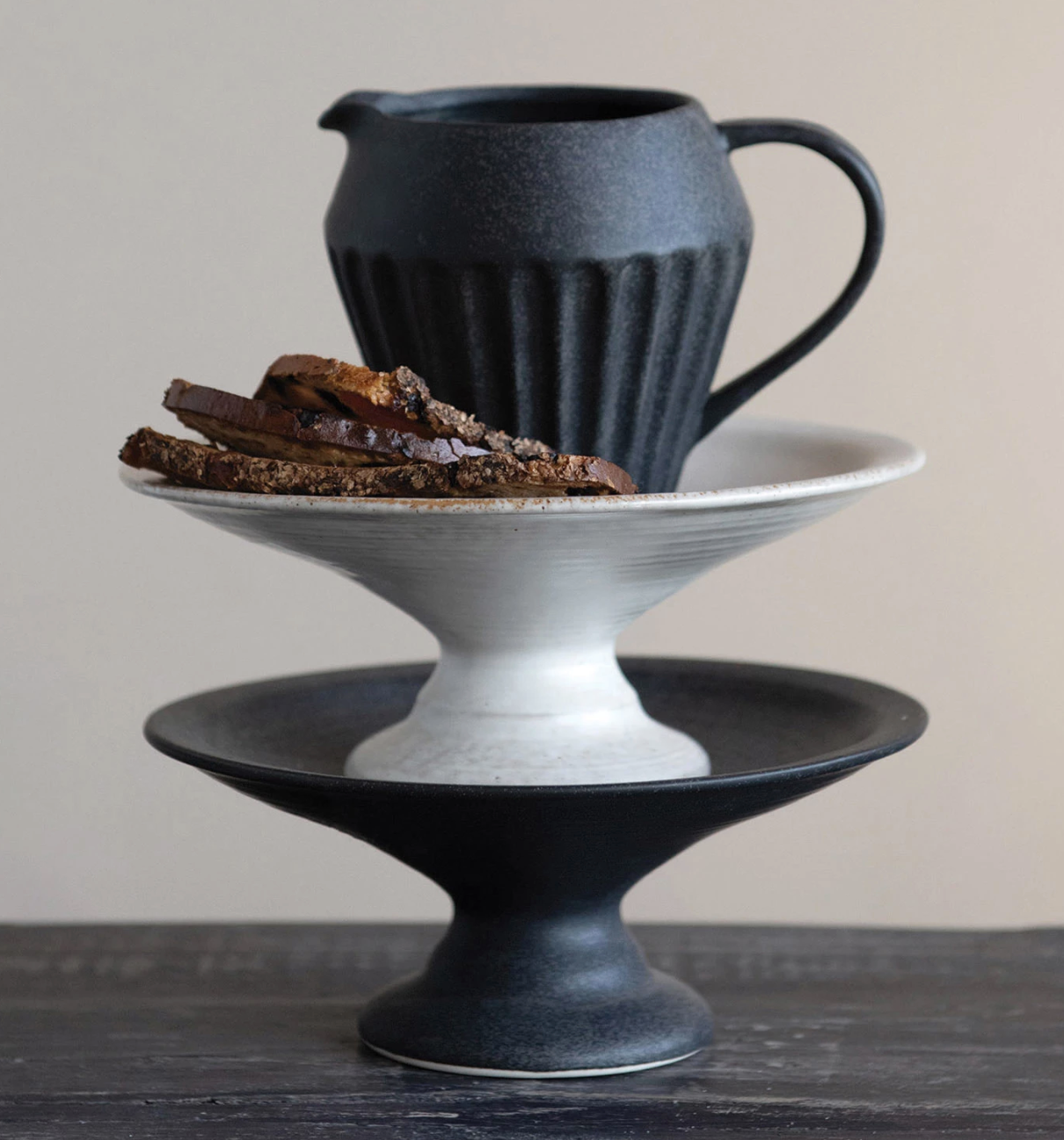 Stoneware Pedestal
