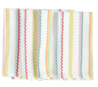 Striped Woven Cotton Napkin