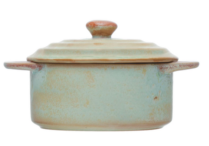 Stoneware Mini Baker with Lid