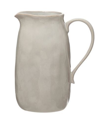 Stoneware Pitcher