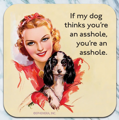 Slightly Inappropriate Neoprene Coasters