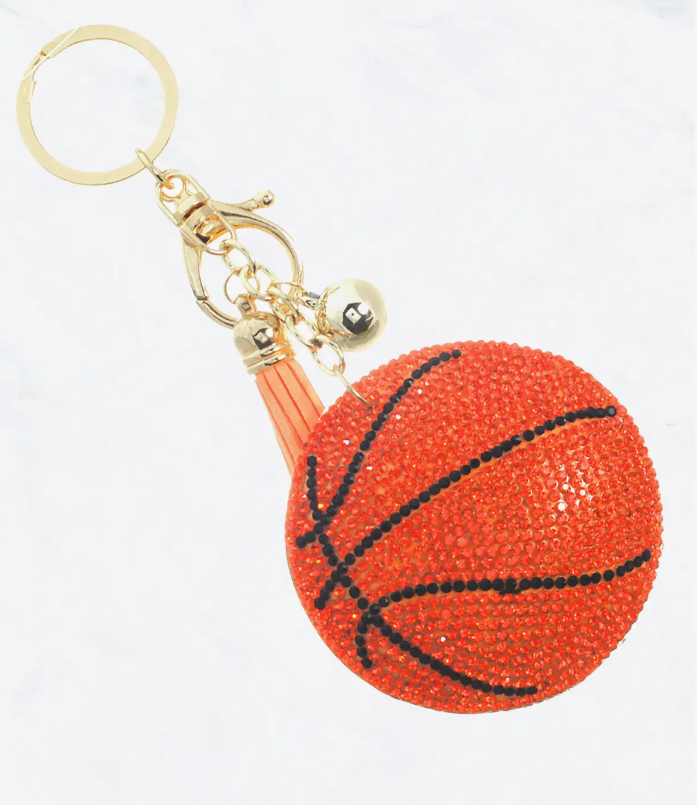 Glitzy Rhinestone Keyring