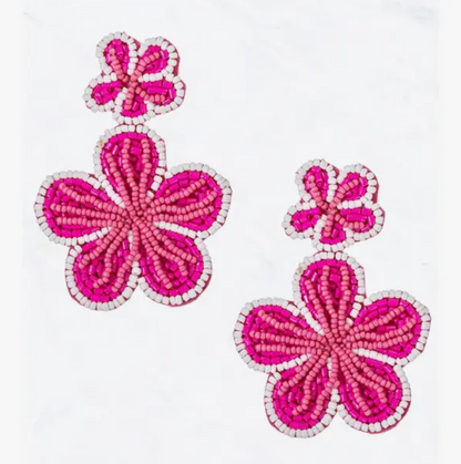 Beaded Statement Earrings