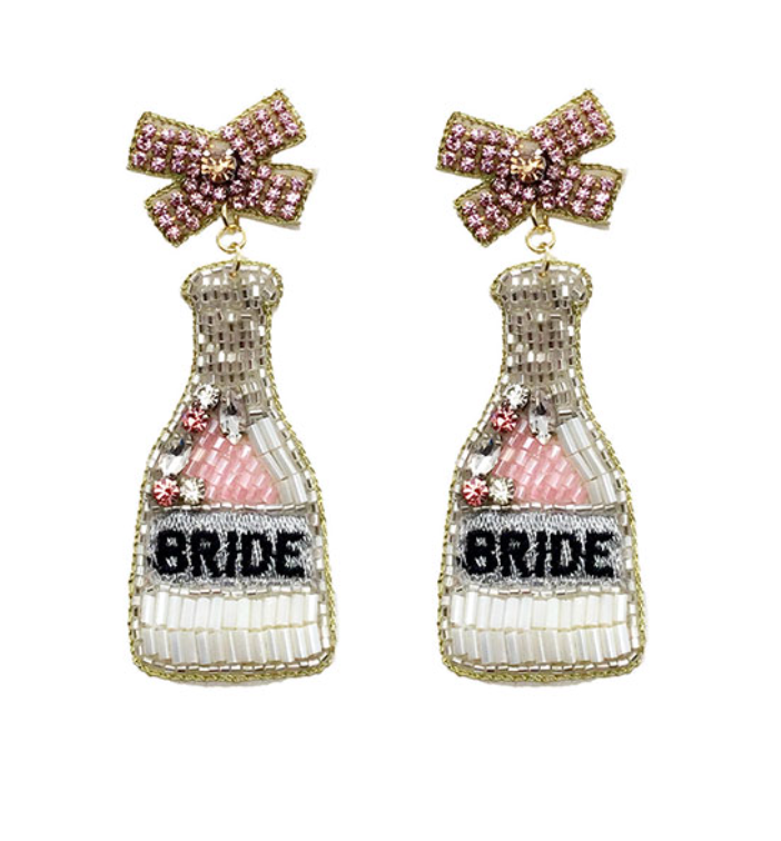 Beaded Statement Earrings