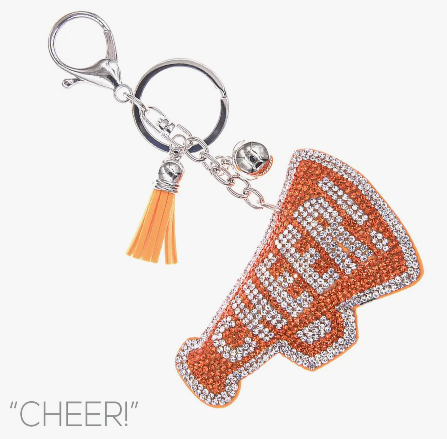 Glitzy Rhinestone Keyring