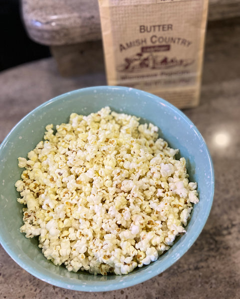 Ladyfinger Butter Microwave Popcorn