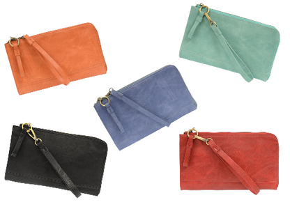 Karina Vegan Leather Large Wristlet & Wallet